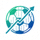 世界杯球队胜率预测分析网 Logo - 一个足球与数据图表的组合标志